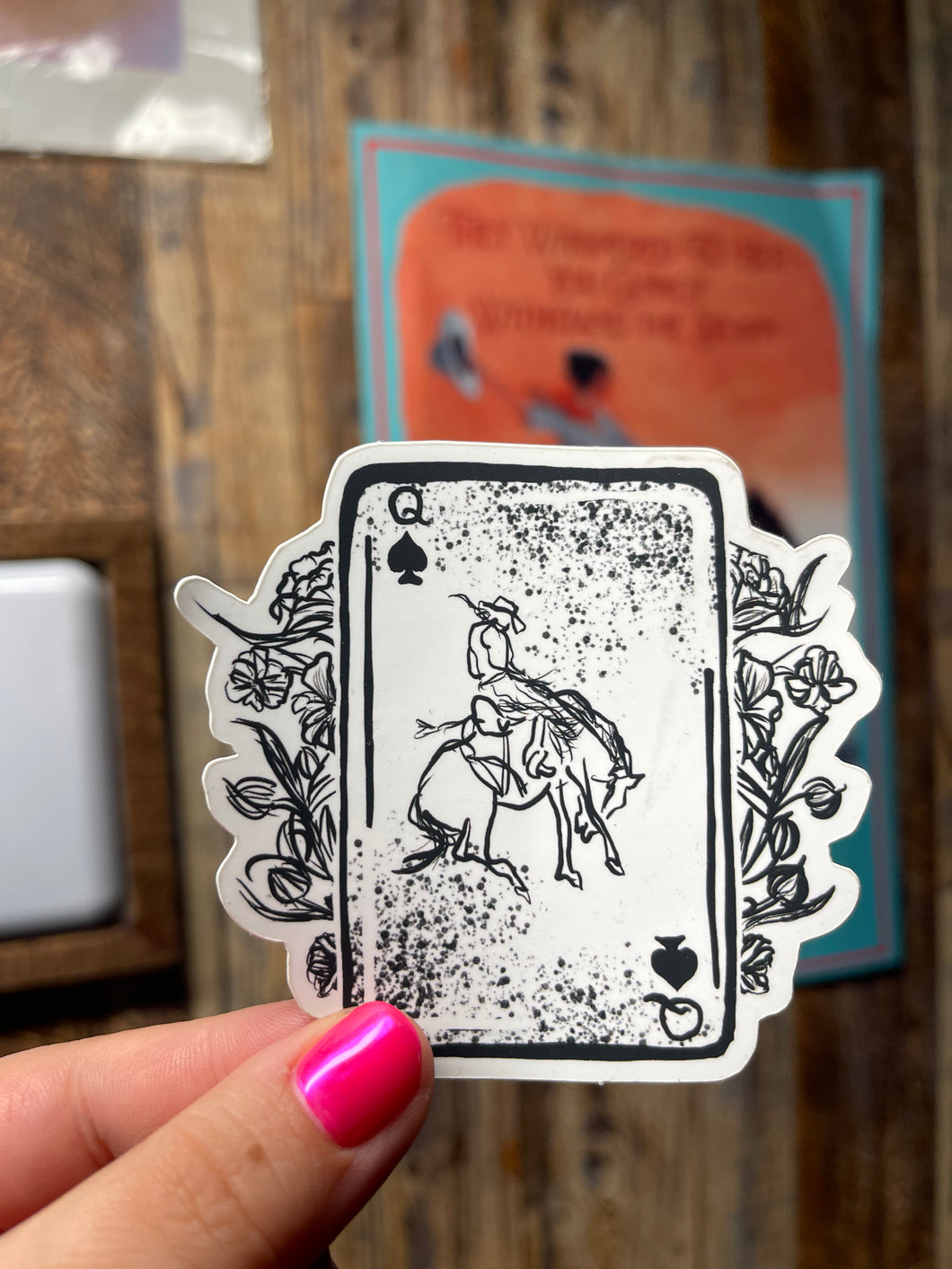 Queen of Hearts Sticker