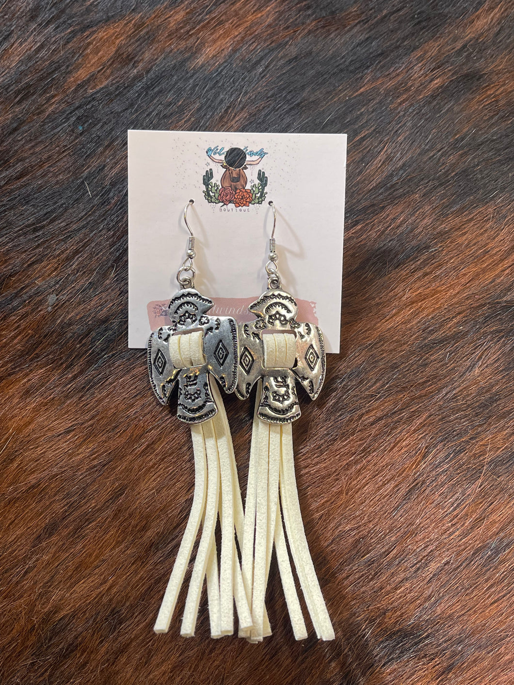Melissa Earrings (Tan)