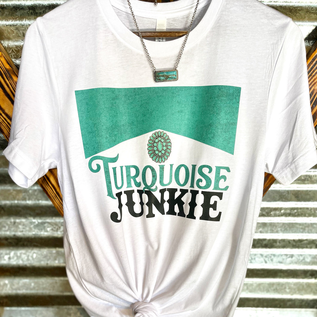 Turquoise Junkie Shirt