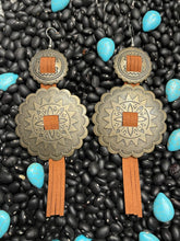Load image into Gallery viewer, Jolie Concho Earrings (Bronze)
