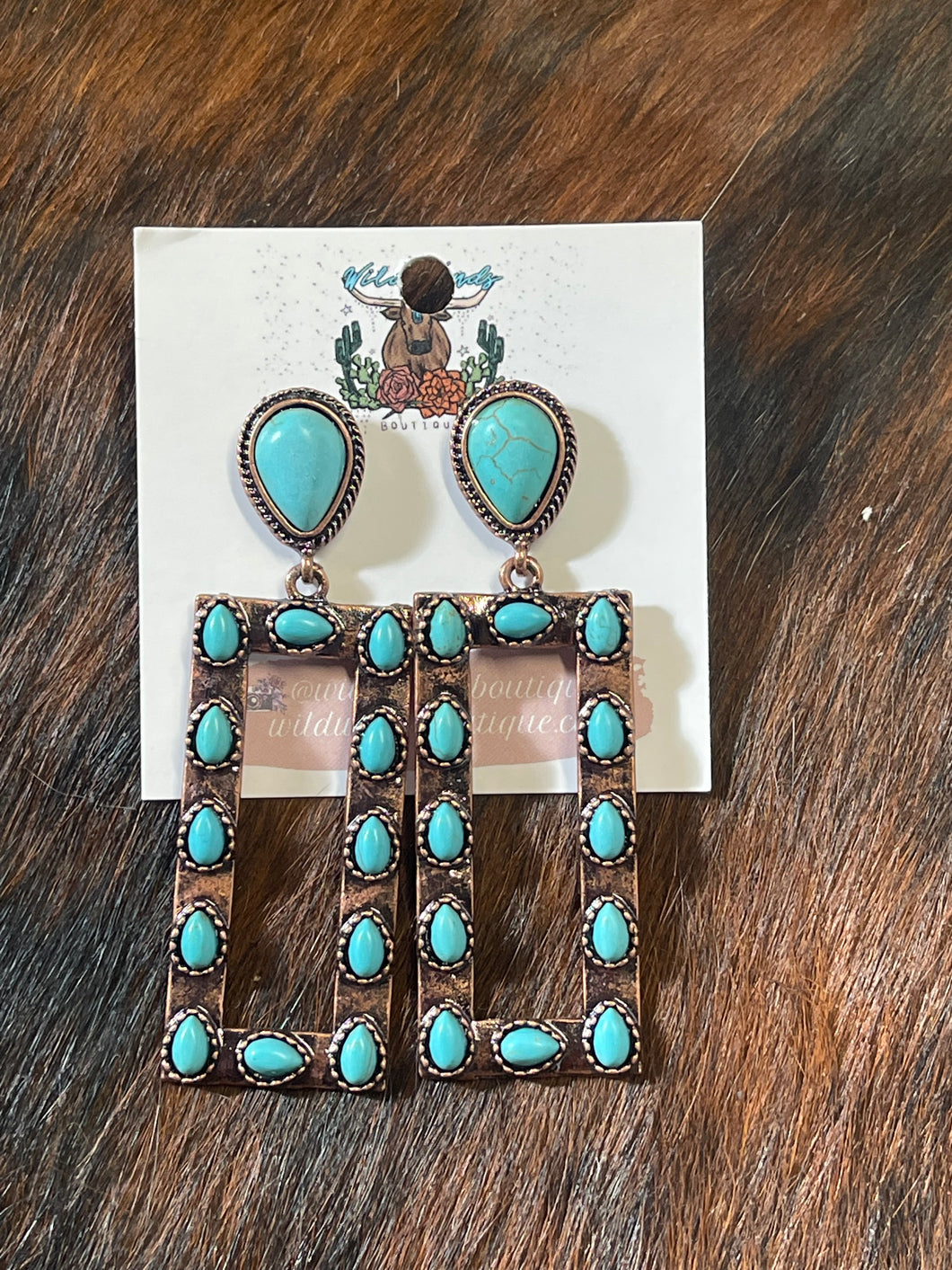 Luna Earrings (Turquoise)